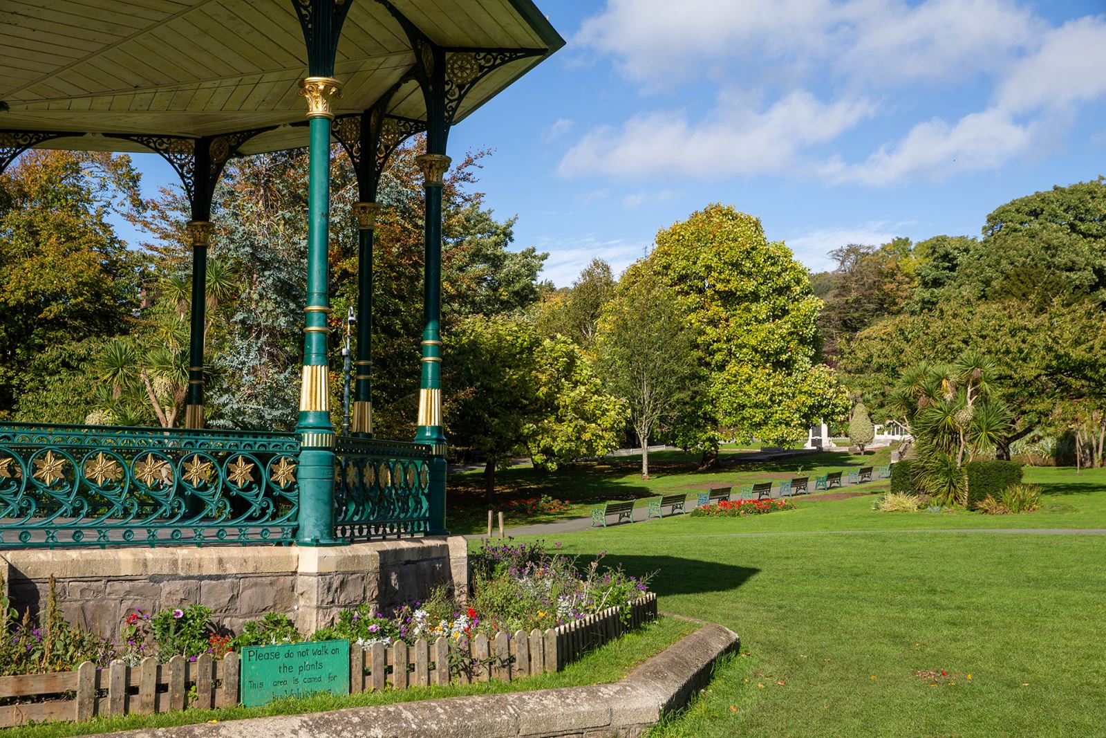 Grove Park in the sun
